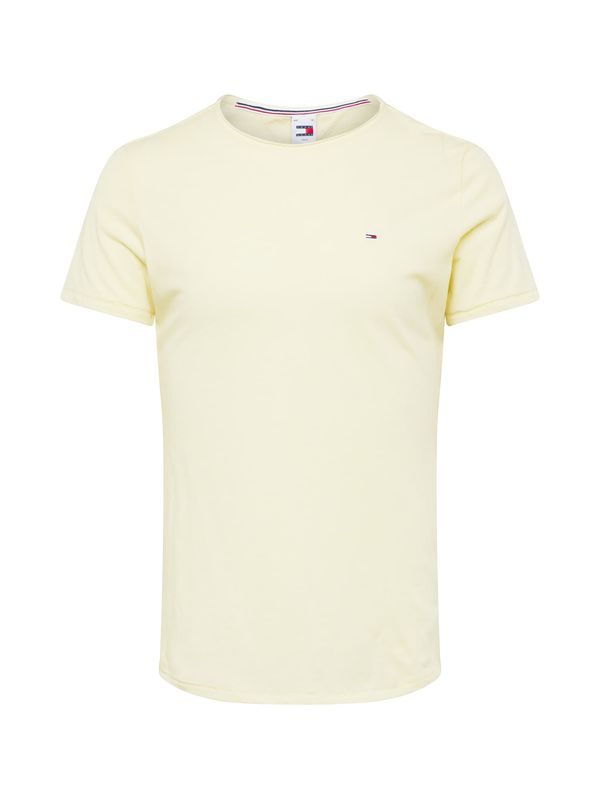 Tommy Jeans Tommy Jeans Тениска 'JASPE'  нейви синьо / пастелно жълто / тъмночервено / бяло