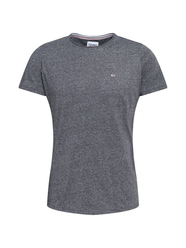 Tommy Jeans Tommy Jeans Тениска 'Jaspe'  нейви синьо / сив меланж / червено / бяло