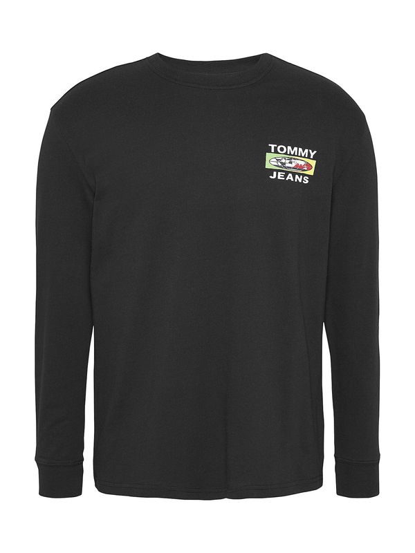 Tommy Jeans Tommy Jeans Тениска 'Mono Positivity'  жълто / зелено / черно / бяло