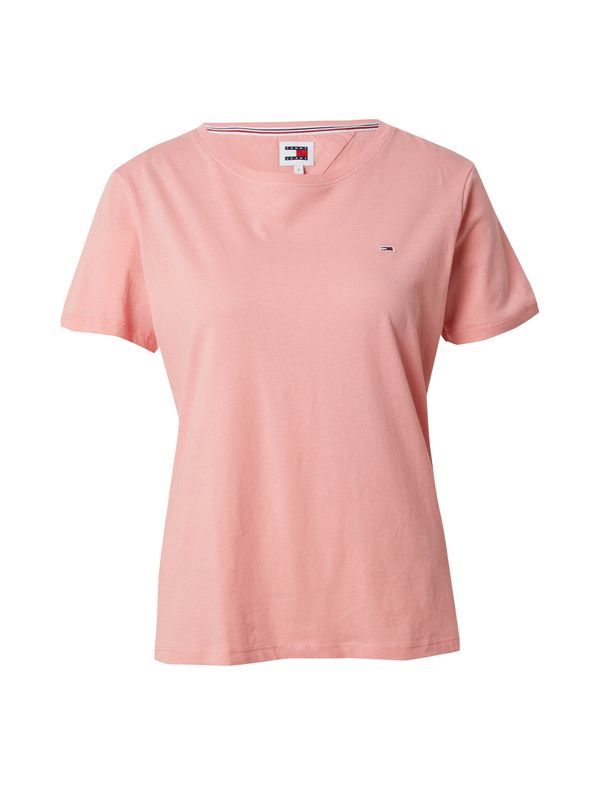 Tommy Jeans Tommy Jeans Тениска  морскосиньо / пепел от рози / червено / бяло