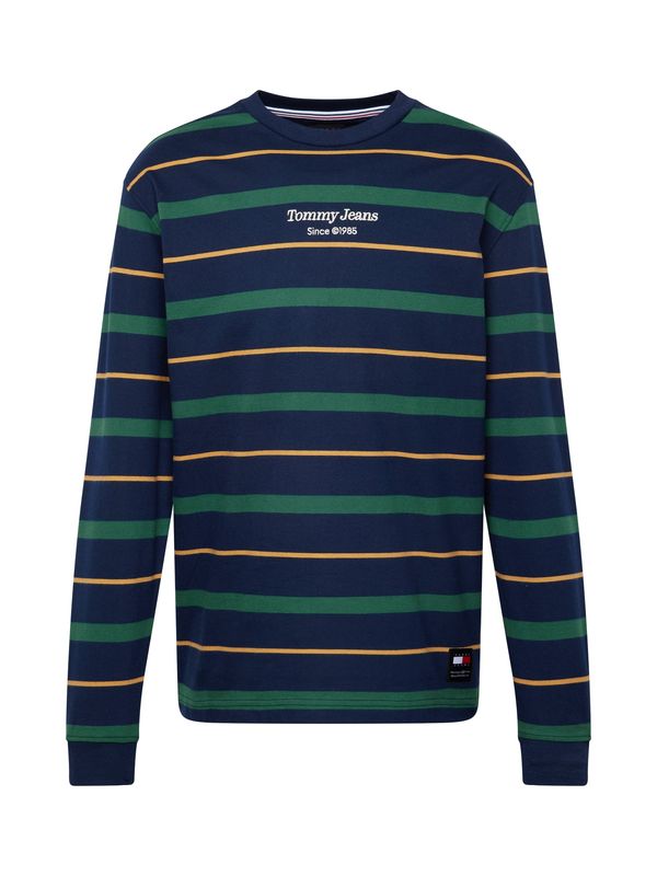 Tommy Jeans Tommy Jeans Тениска  морскосиньо / жълто / елхово зелено