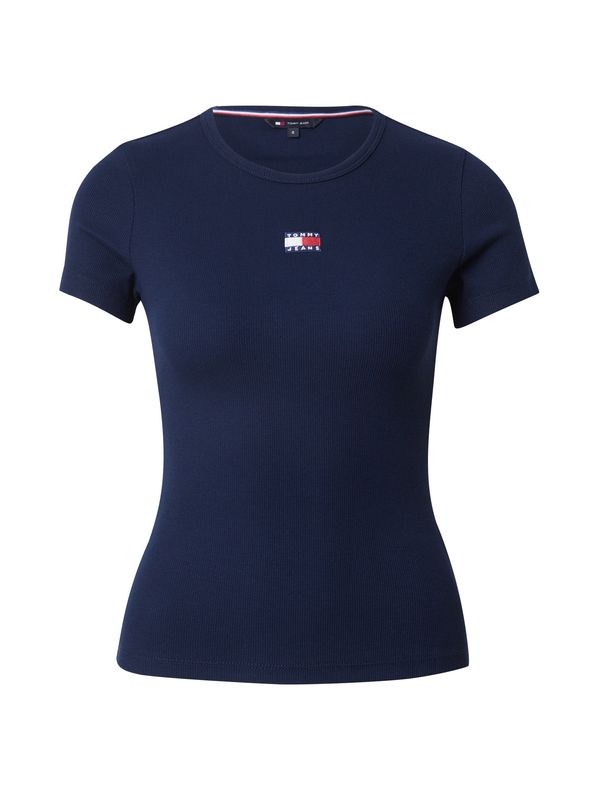Tommy Jeans Tommy Jeans Тениска  нейви синьо / алено / бяло