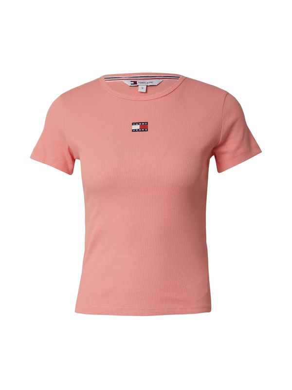 Tommy Jeans Tommy Jeans Тениска  нейви синьо / бледорозово / червено / бяло
