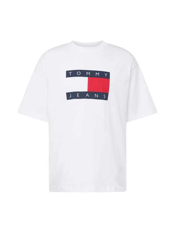 Tommy Jeans Tommy Jeans Тениска  нейви синьо / червено / бяло