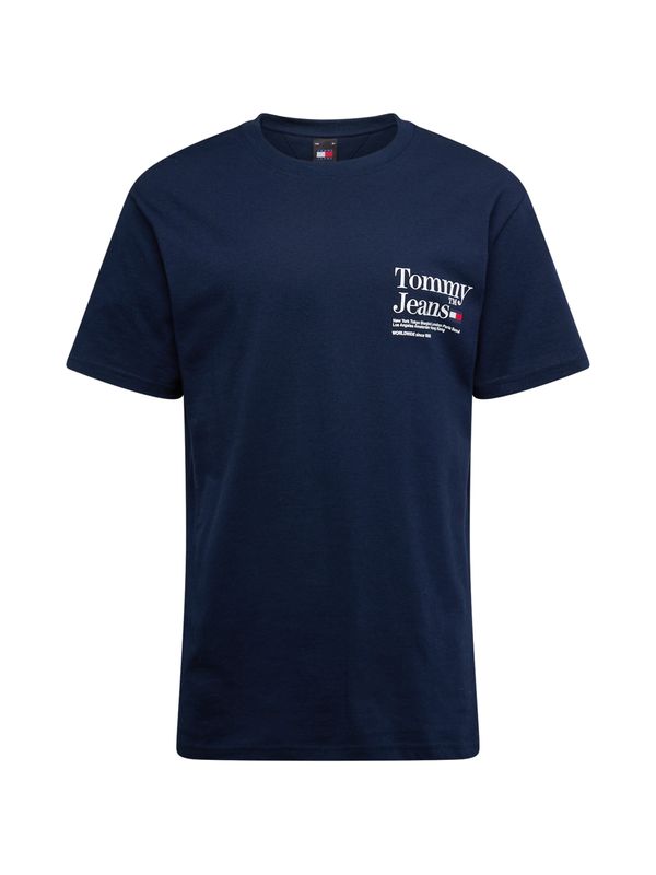 Tommy Jeans Tommy Jeans Тениска  нейви синьо / червено / бяло