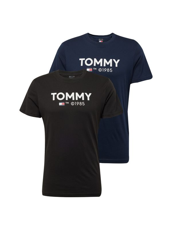 Tommy Jeans Tommy Jeans Тениска  нейви синьо / червено / черно / мръсно бяло