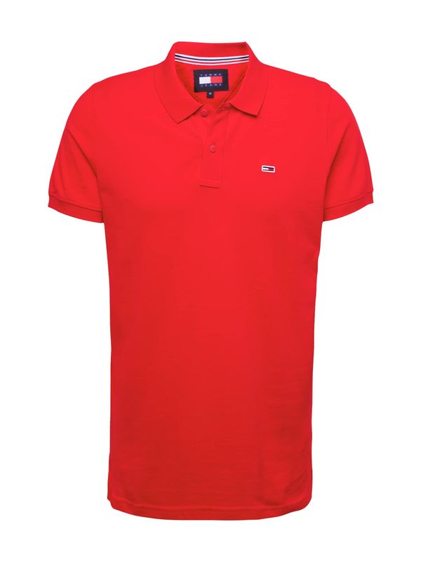 Tommy Jeans Tommy Jeans Тениска  нейви синьо / огнено червено / бяло