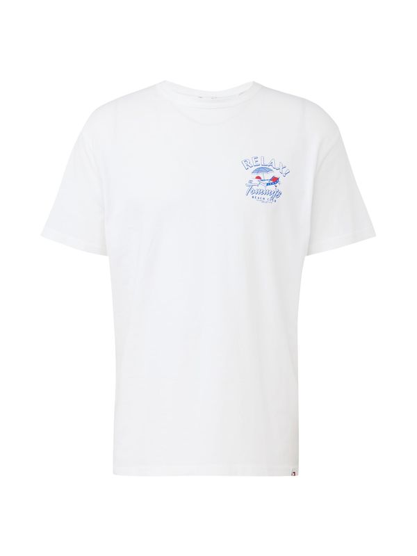 Tommy Jeans Tommy Jeans Тениска 'NOVELTY'  синьо / червено / бяло