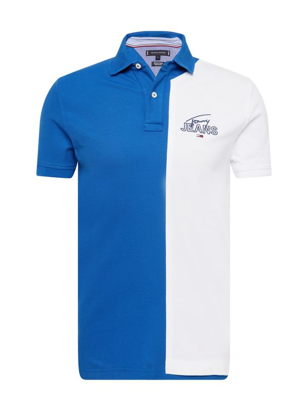 Tommy Jeans Tommy Jeans Тениска  синьо / бяло