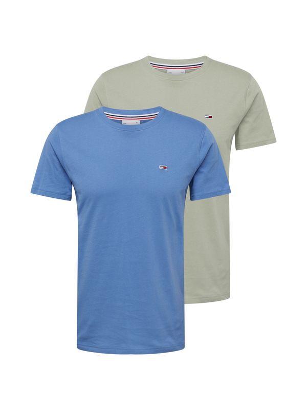 Tommy Jeans Tommy Jeans Тениска  синьо / нейви синьо / светлозелено / мръсно бяло