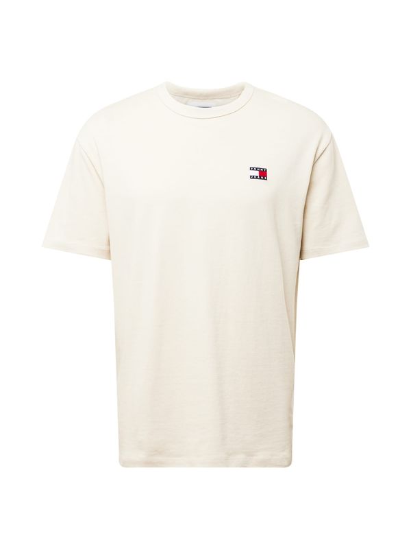 Tommy Jeans Tommy Jeans Тениска  светлобежово / тъмносиньо / червено / бяло