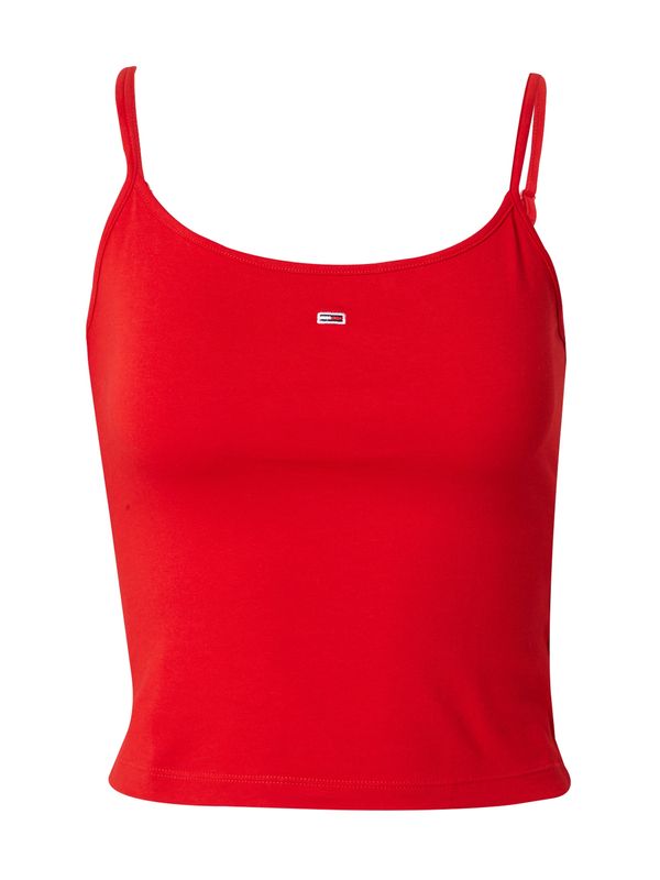 Tommy Jeans Tommy Jeans Топ 'ESSENTIAL'  червено