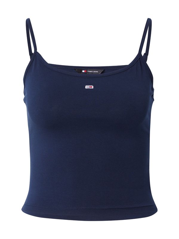 Tommy Jeans Tommy Jeans Топ 'ESSENTIAL'  тъмносиньо / червено / бяло