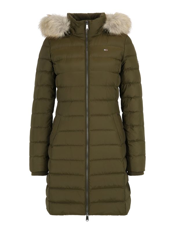 Tommy Jeans Tommy Jeans Зимно палто  бежово / зелено