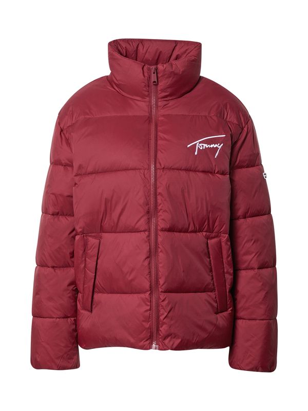 Tommy Jeans Tommy Jeans Зимно яке  бордо / бяло