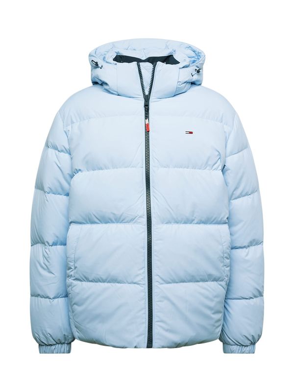 Tommy Jeans Tommy Jeans Зимно яке 'ESSENTIAL'  нейви синьо / светлосиньо / червено / мръсно бяло