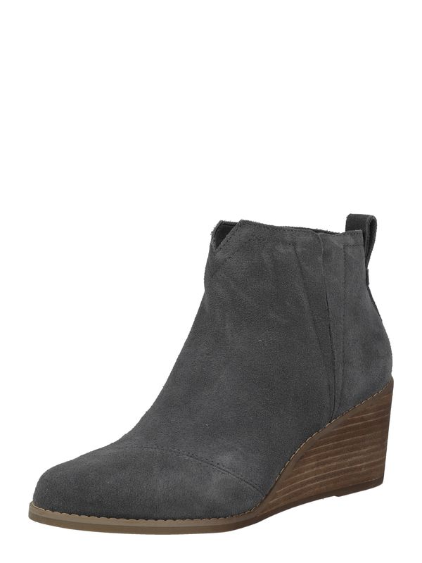 TOMS TOMS Боти до глезена 'CLARE'  тъмносиво