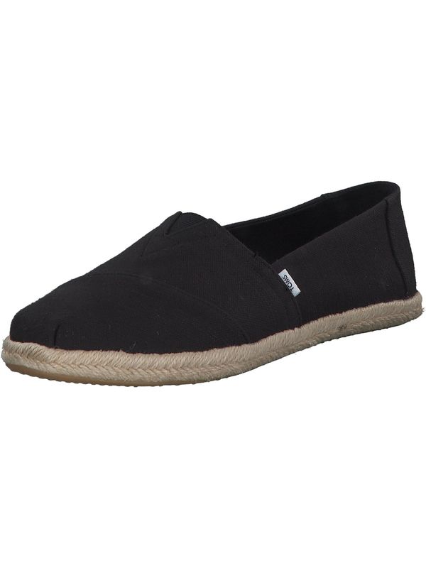 TOMS TOMS Еспадрили 'ALPARGATA ROPE'  черно