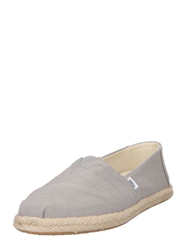 TOMS TOMS Еспадрили 'ALPARGATA ROPE'  сиво