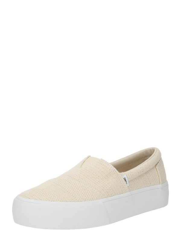 TOMS TOMS Пантофи  бяло