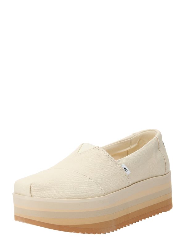 TOMS TOMS Пантофи  мръсно бяло