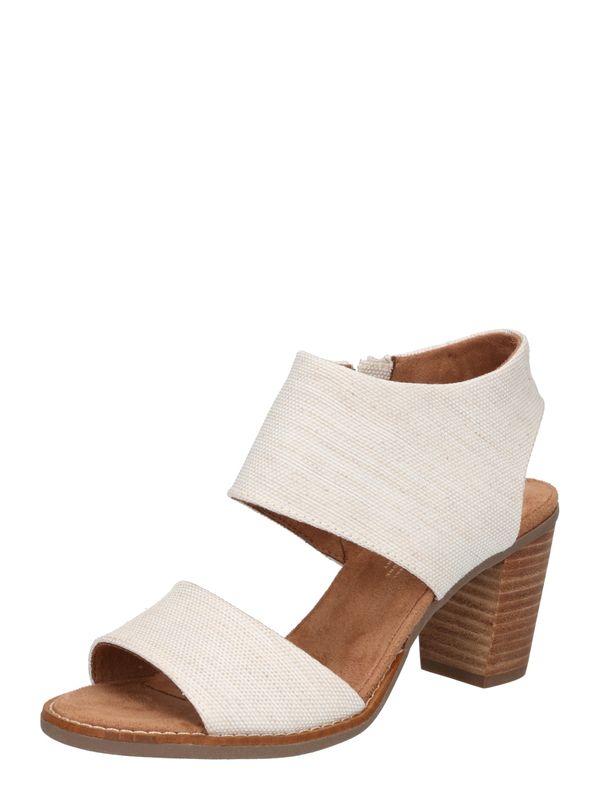 TOMS TOMS Сандали 'MAJORCA'  бежово / бяло