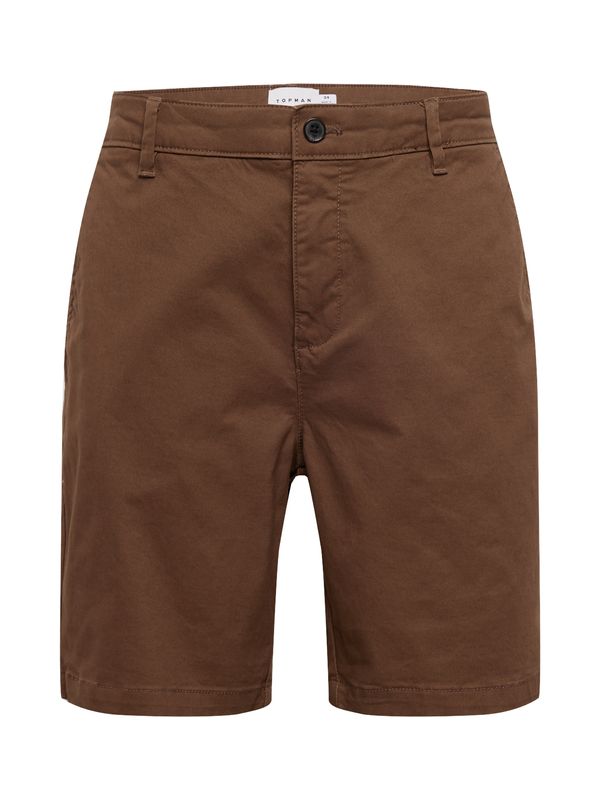 TOPMAN TOPMAN Панталон Chino  кафяво