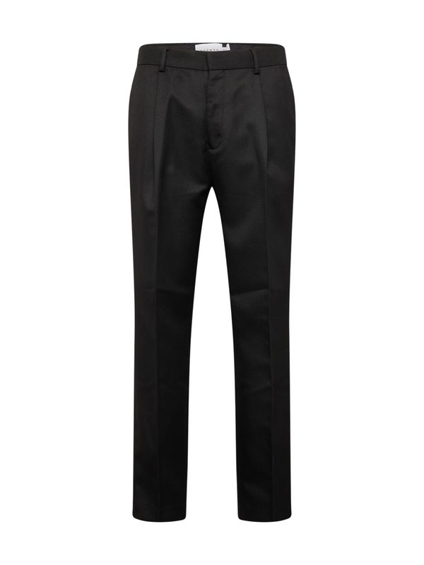 TOPMAN TOPMAN Панталон с ръб  черно