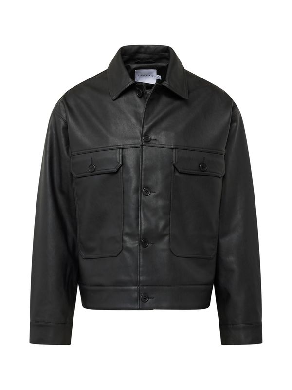 TOPMAN TOPMAN Преходно яке  черно
