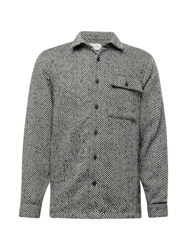 TOPMAN TOPMAN Преходно яке  черно / бяло