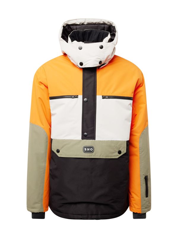 TOPMAN TOPMAN Преходно яке  каки / оранжево / черно / бяло