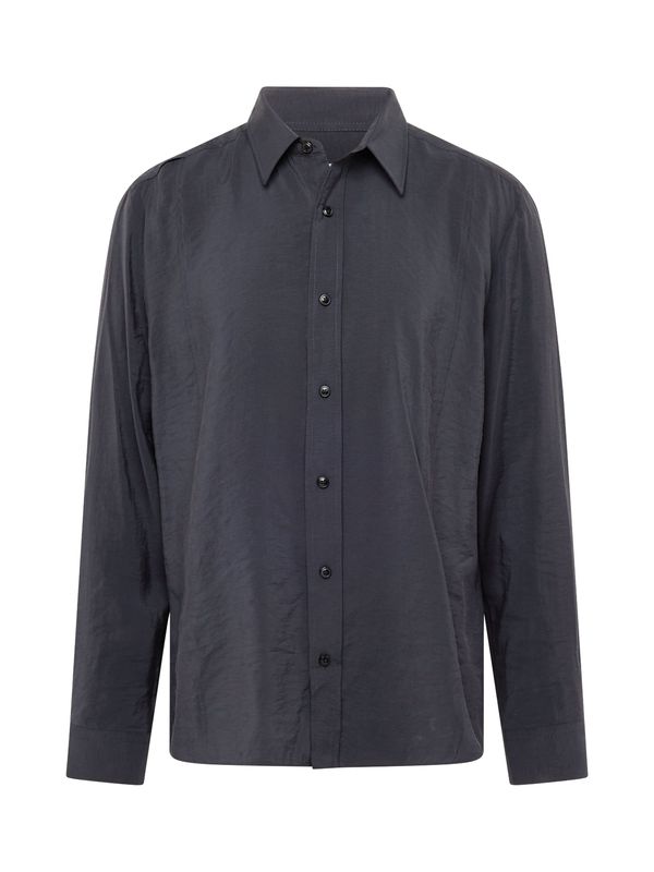 TOPMAN TOPMAN Риза  черно