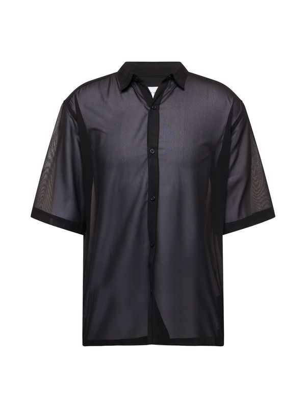 TOPMAN TOPMAN Риза  черно