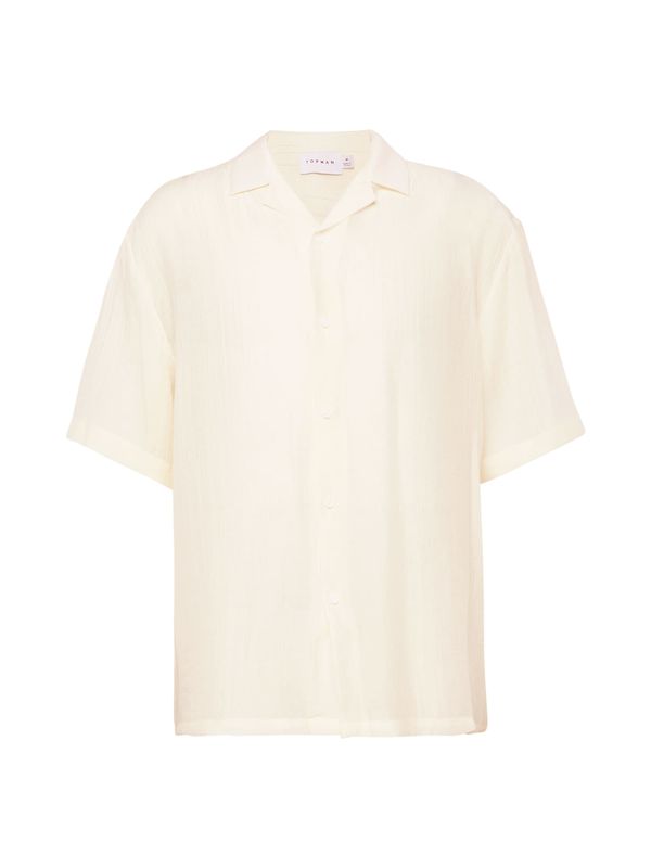 TOPMAN TOPMAN Риза  екрю