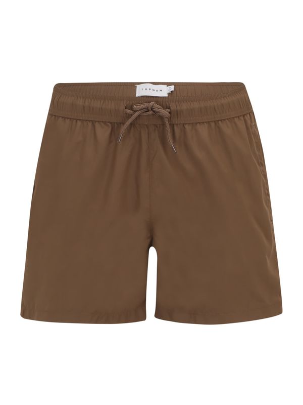 TOPMAN TOPMAN Шорти за плуване  пуебло оранжево-кафяво