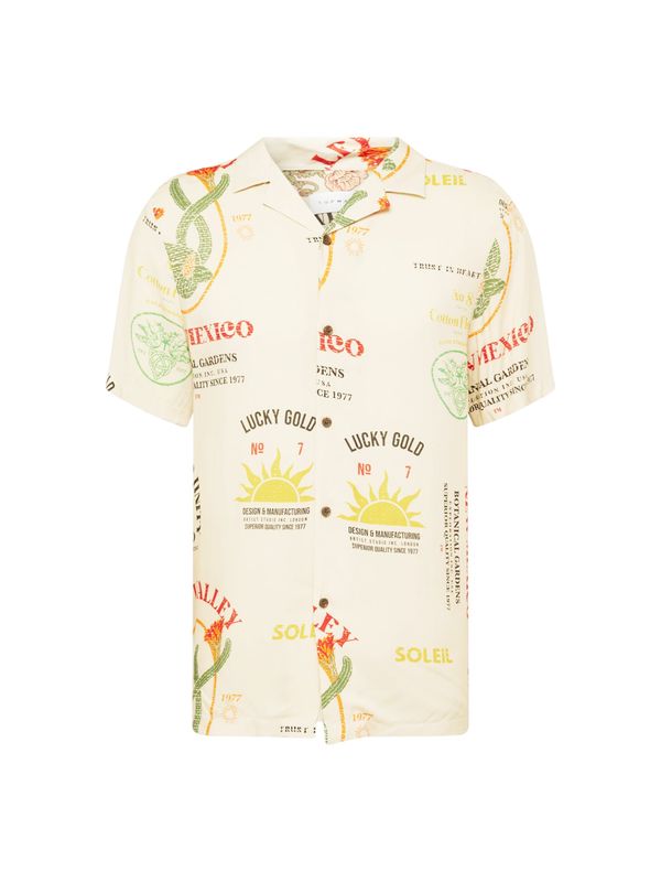 TOPMAN TOPMAN Тениска  бежово / жълто / зелено / червено