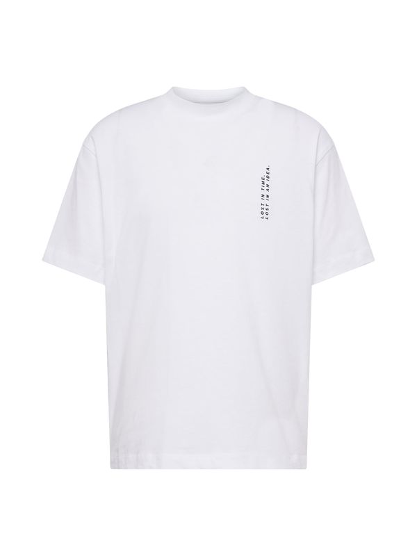 TOPMAN TOPMAN Тениска  черно / бяло