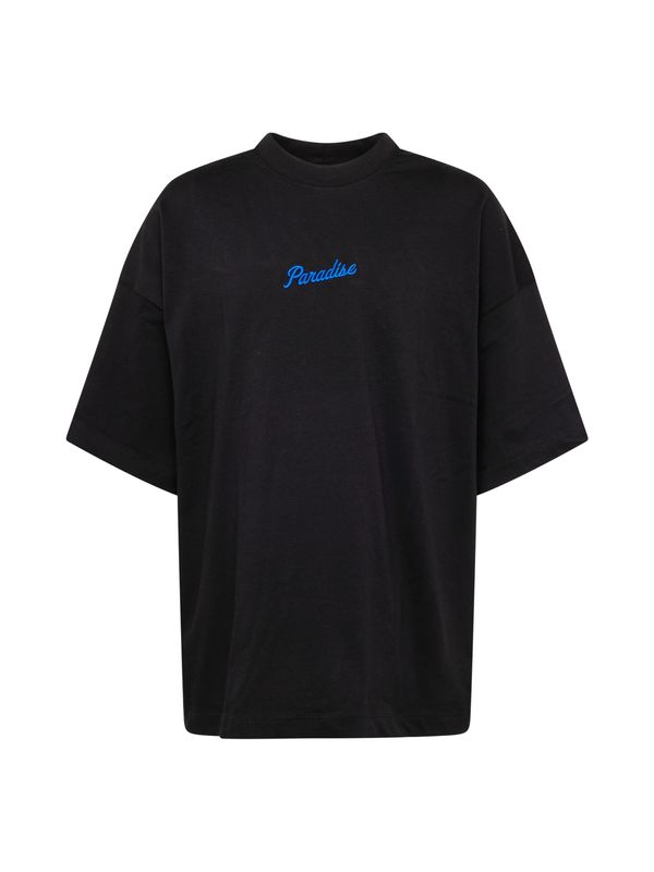 TOPMAN TOPMAN Тениска  синьо / черно