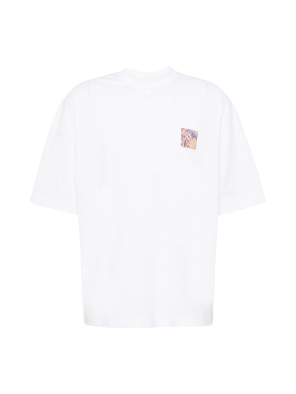 TOPMAN TOPMAN Тениска  ябълка / лавандула / оранжево / бяло