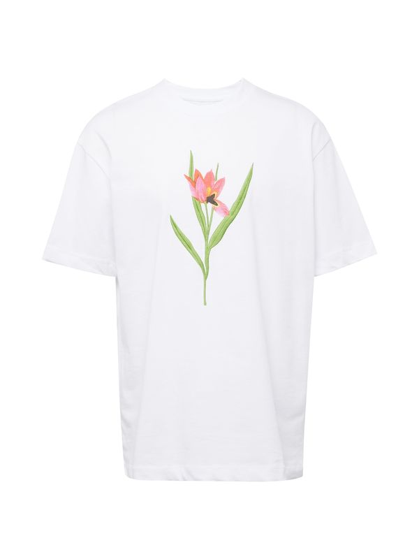 TOPMAN TOPMAN Тениска  жълто / зелено / черно / бяло