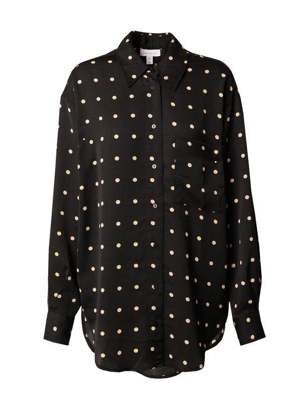 TOPSHOP TOPSHOP Блуза  бежово / черно