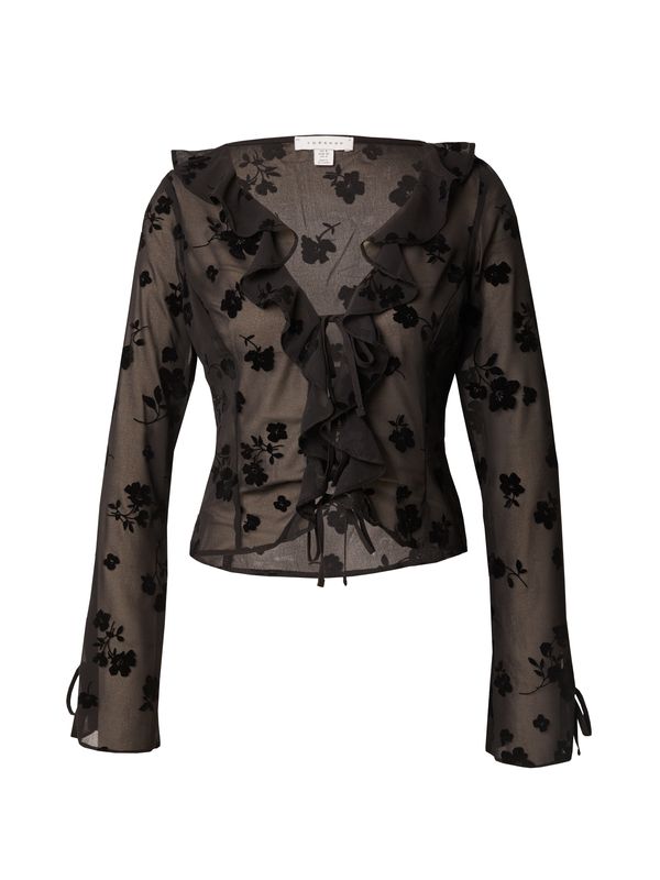 TOPSHOP TOPSHOP Блуза  черно