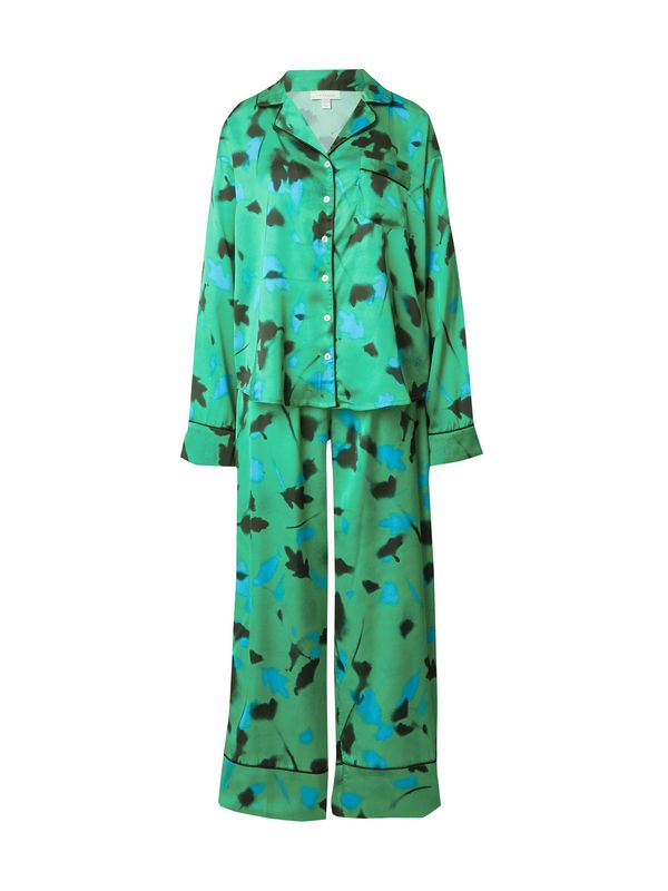 TOPSHOP TOPSHOP Пижама  синьо / зелено / черно