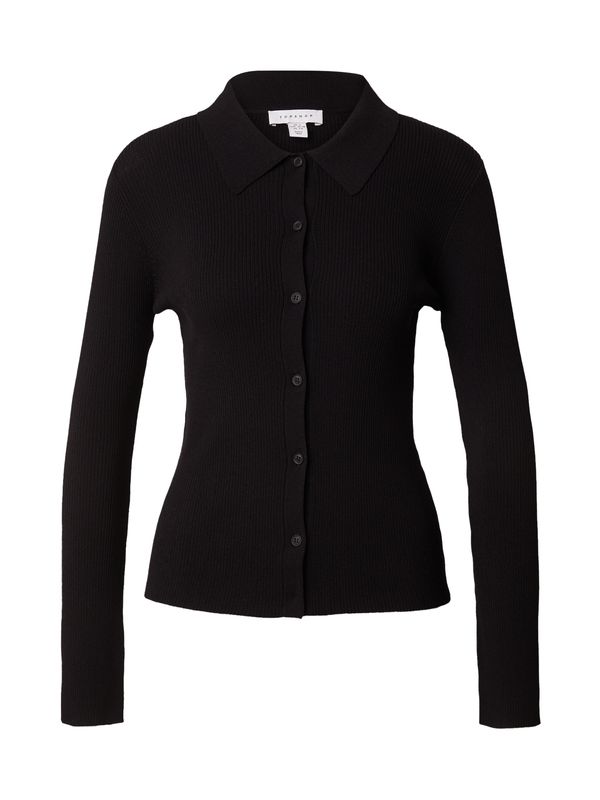 TOPSHOP TOPSHOP Плетена жилетка  черно