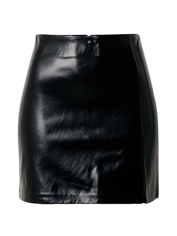 TOPSHOP TOPSHOP Пола 'Entry PP Split - Black Vinyl'  черно