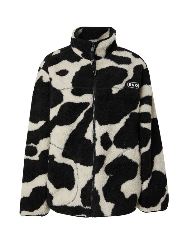 TOPSHOP TOPSHOP Преходно яке  черно / бял памук