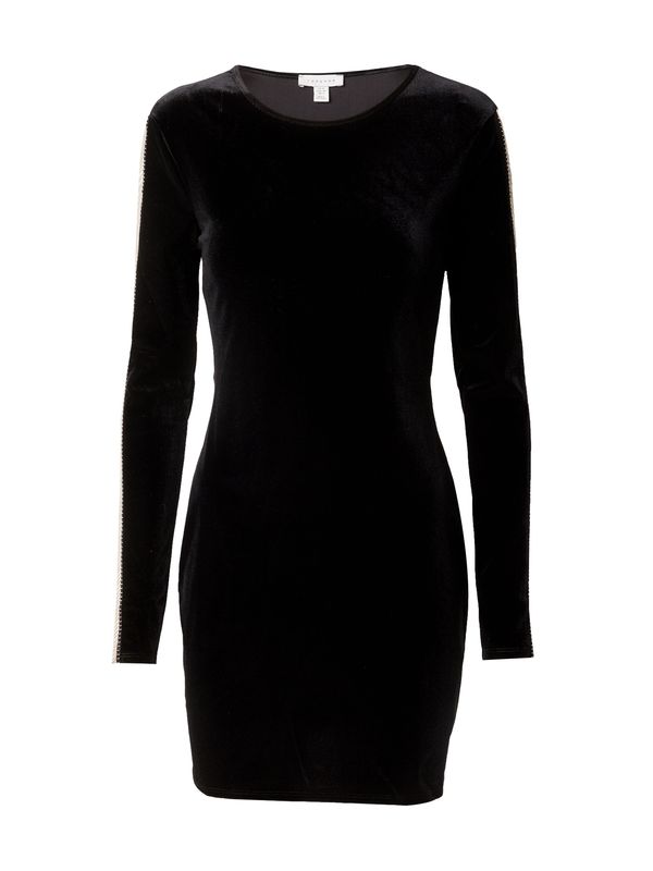 TOPSHOP TOPSHOP Рокля  черно / сребърно