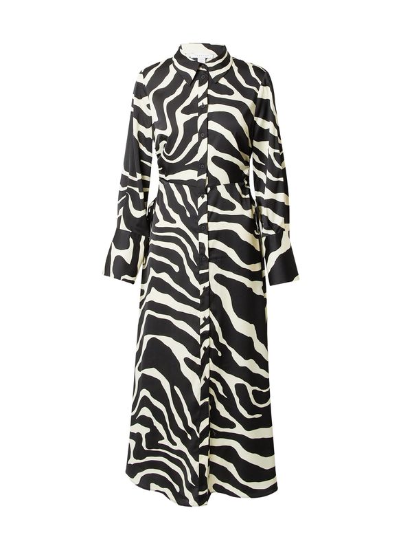 TOPSHOP TOPSHOP Рокля тип риза  бежово / черно