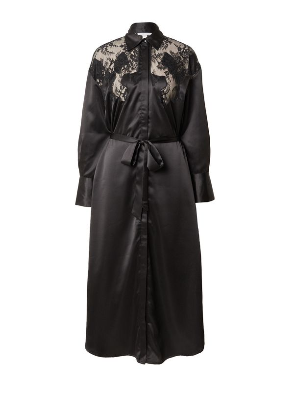 TOPSHOP TOPSHOP Рокля тип риза  черно