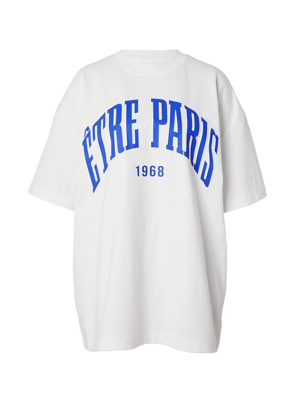 TOPSHOP TOPSHOP Тениска  кобалтово синьо / бяло